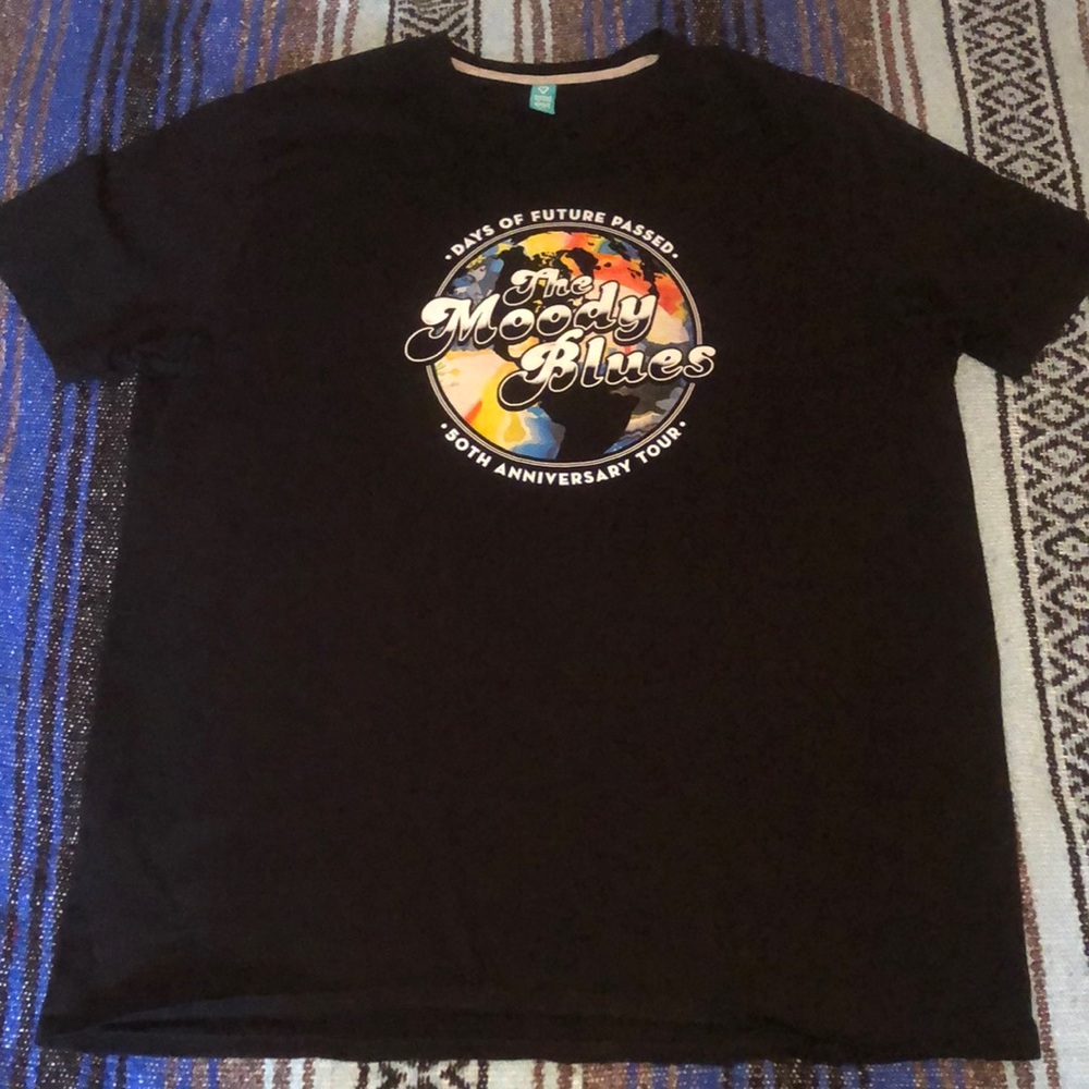 The Moody Blues 50th Anniversary Concert Tour Tee Shirt